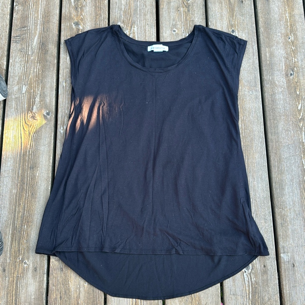 Liz Claiborne back blouse